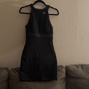 Elegant Black Sleeveless Dress